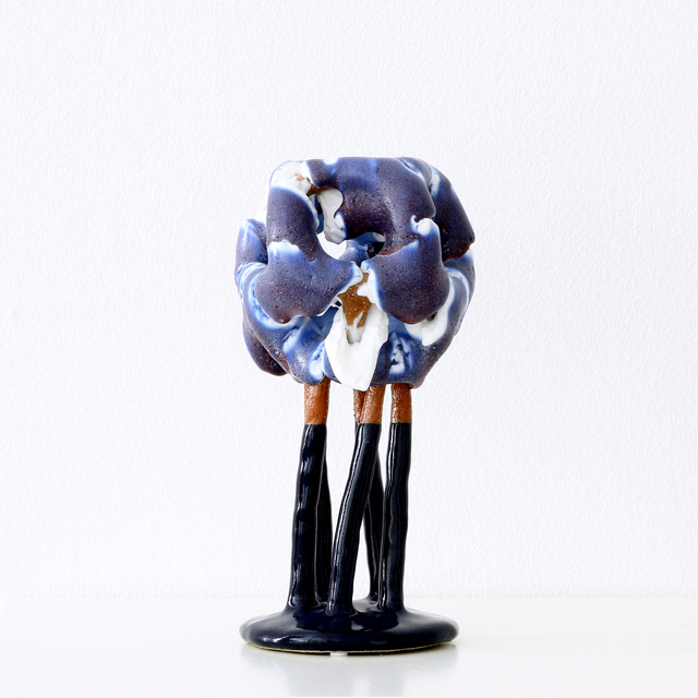 Bente Skjøttgaard, ‘BLUE METAMORPHOSIS #1701’, 2017, Sculpture, Ceramics, Stoneware, Glaze, Berg Gallery