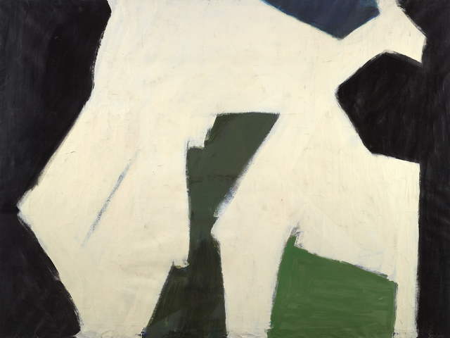 Judith Godwin, ‘Point to Green’, 1959, Painting, Oil on canvas, Berry Campbell Gallery