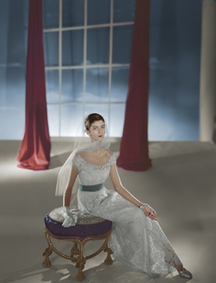 Horst P. Horst, ‘Carmen Dell'Orefice, Dress by Hattie Carnegie’, 1947, Bernheimer Fine Art