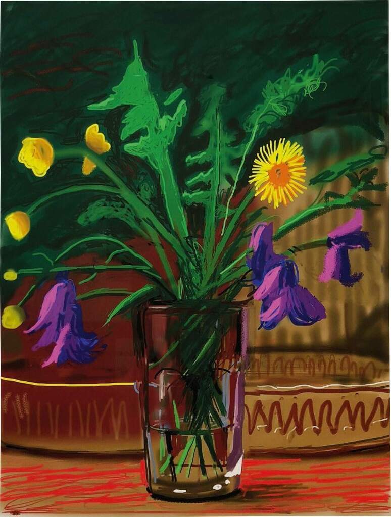 David Hockney - Dandelions
