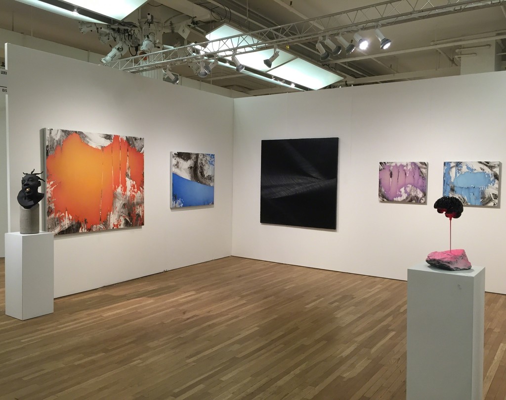 Jeff Muhs and James Austin Murray installation at Pulse New York 2015 Jeff Muhs and James Austin Murray installation at Pulse New York 2015