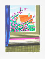 David Hockney - My Window: No. 778, 17th April 2011
