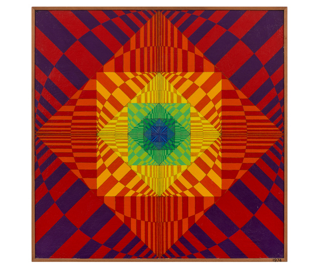 Abdulio Giudici, ‘Sin título’, 1974, Painting, Acrylic on hardboard, Herlitzka + Faria