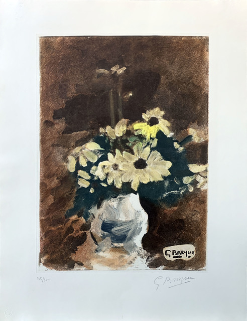 Georges Braque, ‘ Vase de fleurs jaunes’, ca. 1960, Print, Etching, Le Coin des Arts
