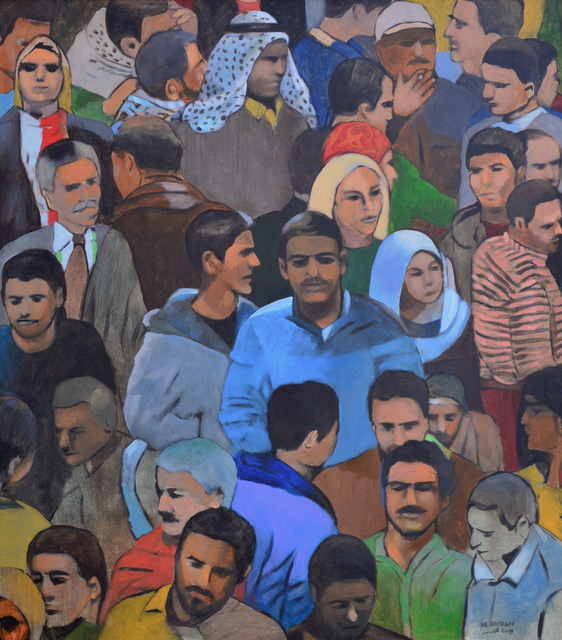 Khaled Hourani, ‘Crowd #1’, 2019, Zawyeh Gallery