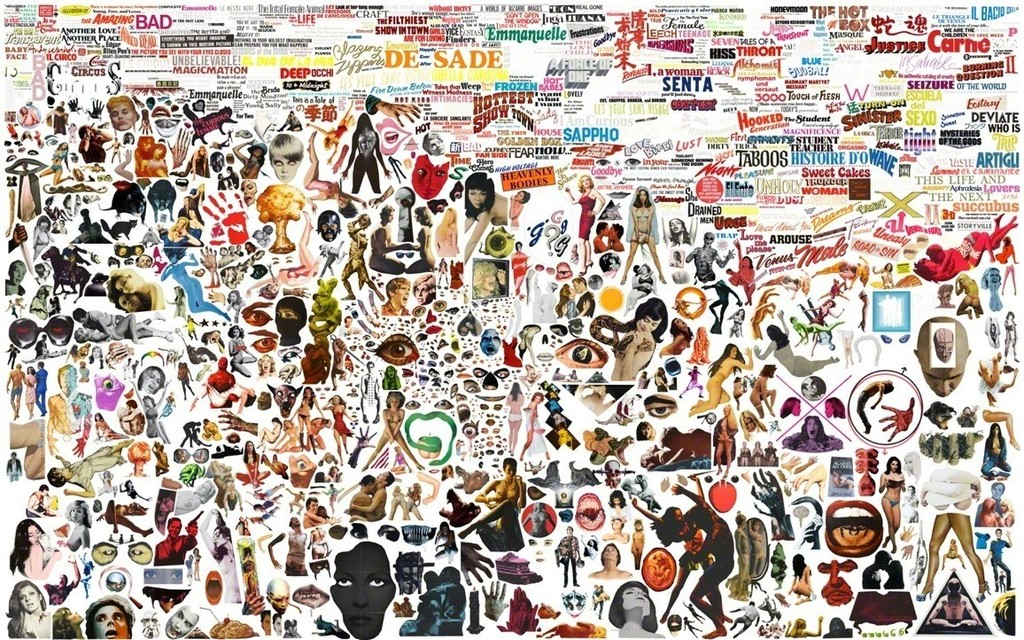 Simmons & Burke, "B-Movie Palette" (2010). Courtesy of the Artists and Kohn Gallery. Simmons & Burke, "B-Movie Palette" (2010). Courtesy of the Artists and Kohn Gallery.