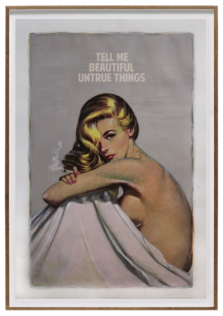 The Connor Brothers, ‘Tell Me Beautiful Untrue Things - Unique Edition of One’, 2020, Print, Hand Coloured Pigment Print With Varnish, Artisan
