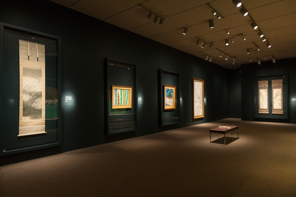 Gallery view, "Sōtatsu: Making Waves," Arthur M. Sackler Gallery, Smithsonian. Photo by Neil Greentree. Gallery view, "Sōtatsu: Making Waves," Arthur M. Sackler Gallery, Smithsonian. Photo by Neil Greentree.