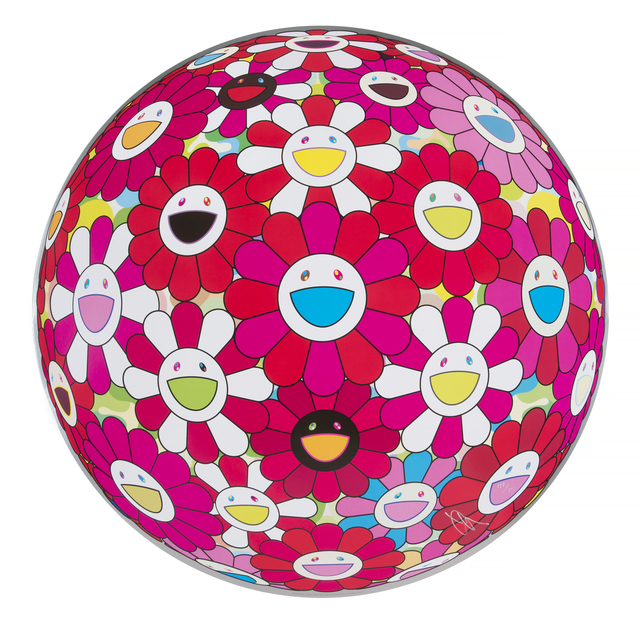 Takashi Murakami, ‘Flowerball (3D) - Papyrus’, 2013, Julien's Auctions