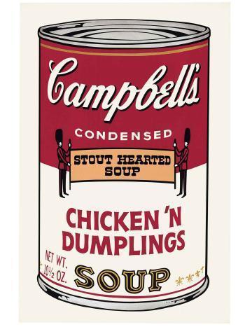 Andy Warhol - Chicken Dumplings, from Campbell's Soup II- (F & S II58)