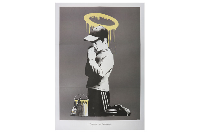 Banksy, ‘Forgive Us Our Trespassing’, 2010, Print, Offset lithograph printed in colours on wove paper, Chiswick Auctions