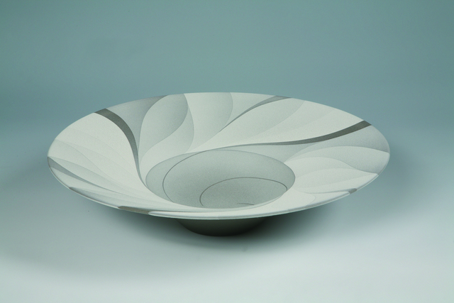 Tsuruta Yoshitaka, ‘Large Bowl - Monochrome Work 31’, 2013, Onishi Gallery