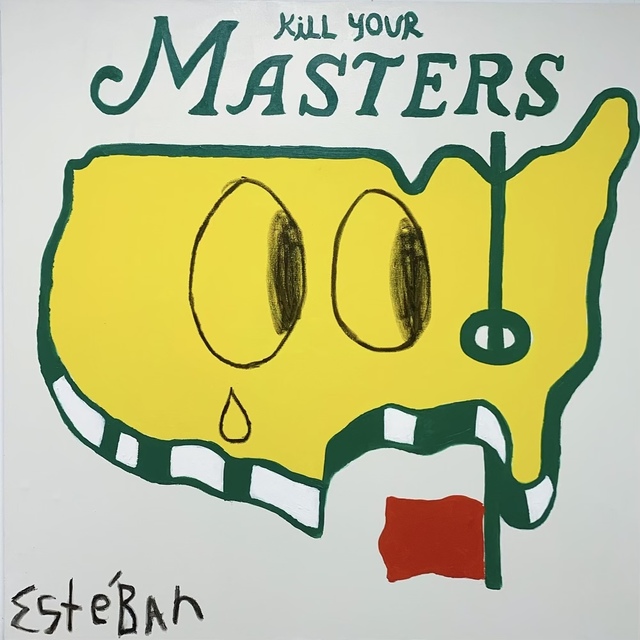 Esteban Whiteside, ‘Kill Your Masters’, 2021, Painting, Acrylic and oil stick on canvas, Richard Beavers Gallery