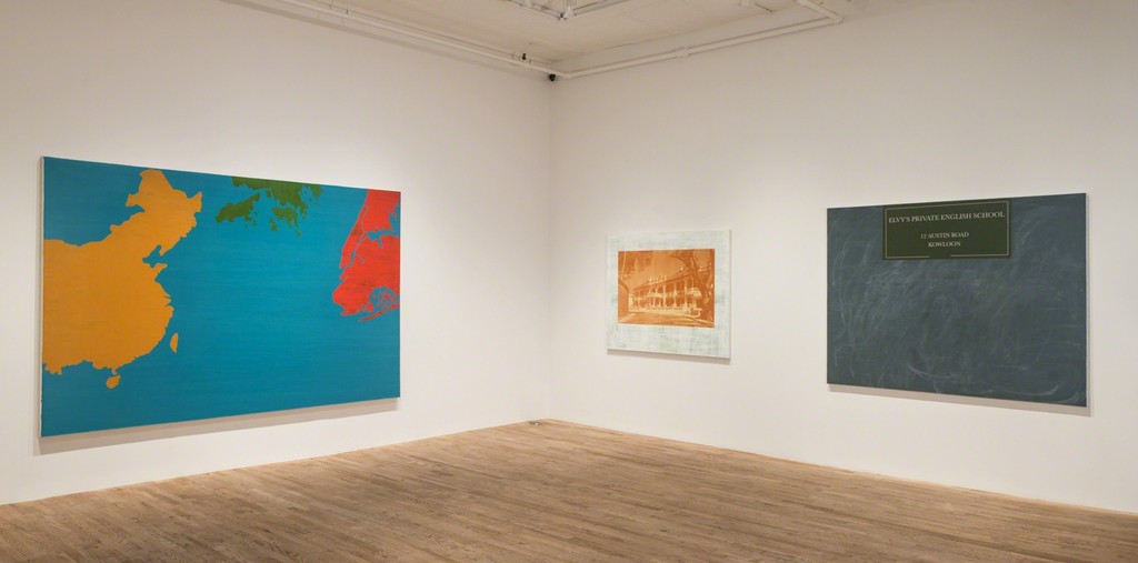 David Diao, Hong Kong Boyhood installation view, 2017 David Diao, Hong Kong Boyhood installation view, 2017