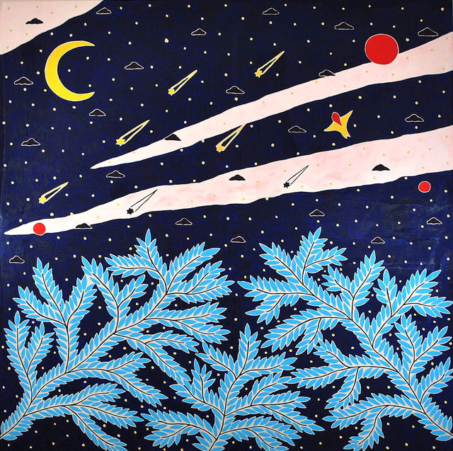 Anders SCRMN Meisner, ‘Pleiades’, 2020, Painting, Oil on canvas, Hans Alf Gallery