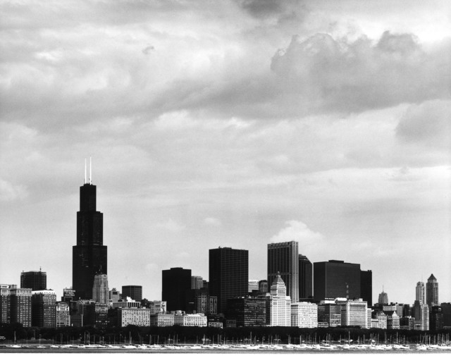 William W. Fuller, ‘Skyline, Chicago, Illinois’, 1984, Photography, Gelatin silver prints, Etherton Gallery