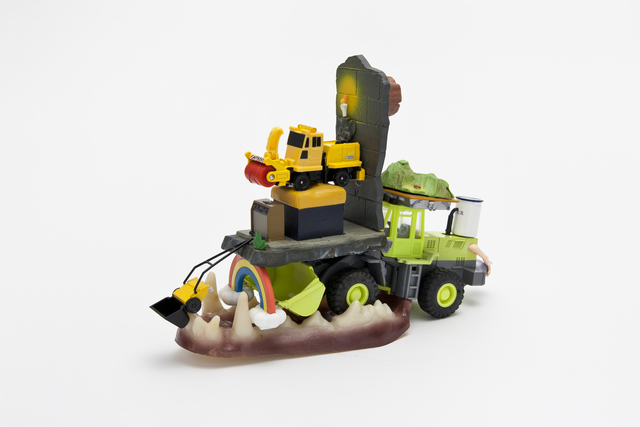 Teppei Kaneuji, ‘Model of Unknown Stage (Snowplow)#3’, 2018, Sculpture, Plastic toys, Art Front Gallery