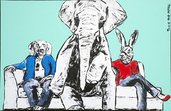 Gillie and Marc Schattner, ‘They thought 3 is a crowd’, 2018, Gillie and Marc Art Gallery