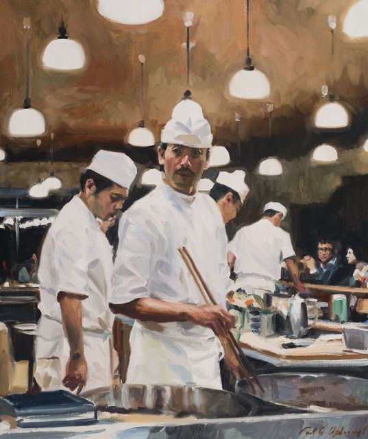 Paul Oxborough, ‘Tonkatsu’, 2020, Painting, Oil on linen, Cavalier Ebanks Galleries