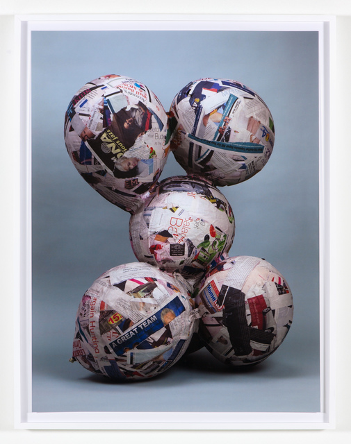 Nicolas Lobo, ‘Balloon collage (Naked version #1) ’, 2013, Nina Johnson