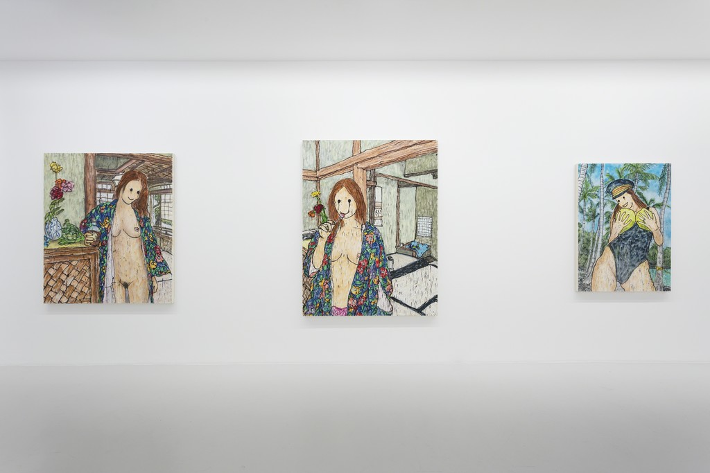 View of the exhibition “French Fries with Mayo” at Perrotin Paris (September 2 – 22, 2018)
Photo: Claire Dorn
© Courtesy Perrotin, Kaikai Kiki
View of the exhibition “French Fries with Mayo” at Perrotin Paris (September 2 – 22, 2018)
Photo: Claire Dorn
© Courtesy Perrotin, Kaikai Kiki