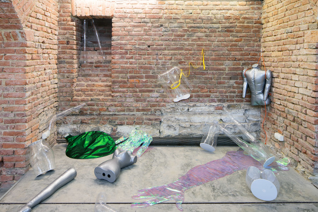 Pauline Curnier Jardin, ‘Inflatable family (extracts from film Explosion Ma Baby)’, 2016, FUTURA Centre for Contemporary Art