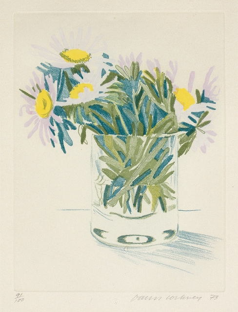 David Hockney, ‘Marguerites’, 1973, Phillips