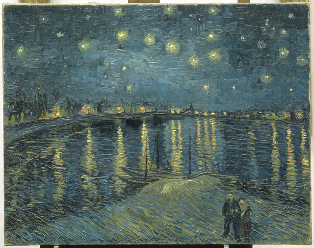 Vincent van Gogh, ‘The Starry Night over the Rhone at Arles’, 1888, Art Gallery of Ontario (AGO)