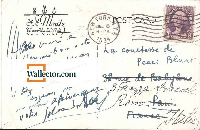 Salvador Dalí, ‘"Successful in New York" - Postcard by Dalì’, 1934, Wallector