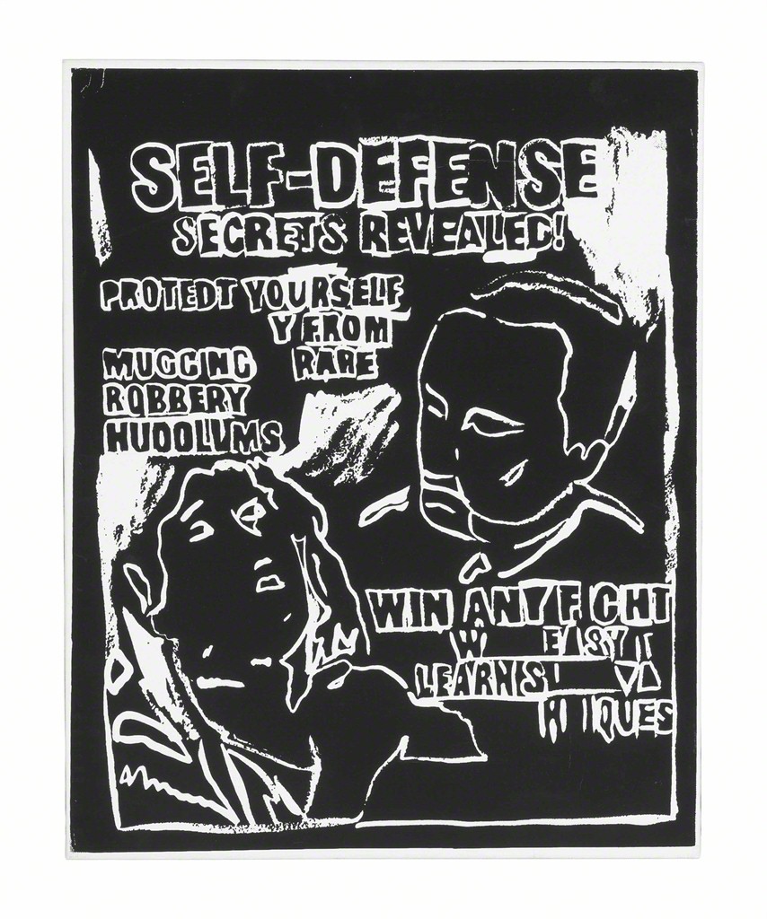 Andy Warhol - Self-Defense (Negative)