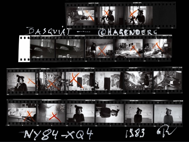 Roland Hagenberg, ‘Basquiat Contact Sheet’, 1983, Galerie Peter Sillem