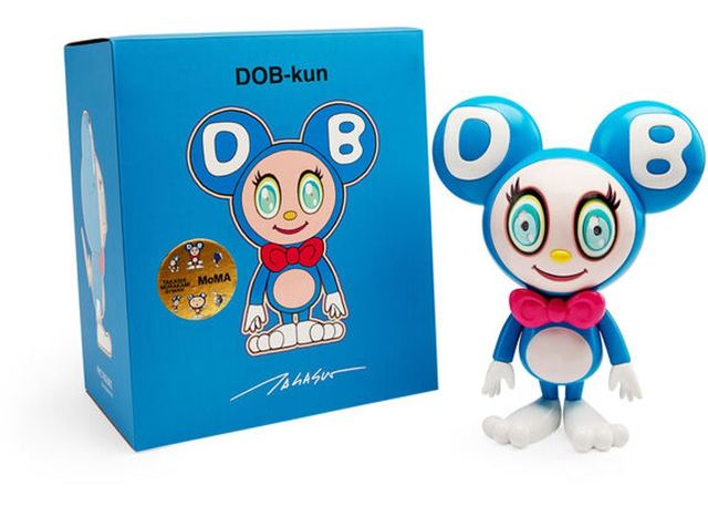 Takashi Murakami, ‘MURAKAMI DOB-kun Figure (Light Blue)’, 2019, Sculpture, Painted Cast Vinyl, Curator Style