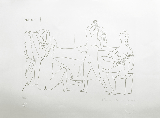 Pablo Picasso, ‘QUATRE NUS AU HAREM’, 1979-1982, Reproduction, LITHOGRAPH ON ARCHES PAPER, Gallery Art