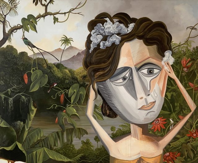 Catherine McCarthy, ‘No More Tears’, 2020, Painting, Oil on canvas, Clark Gallery