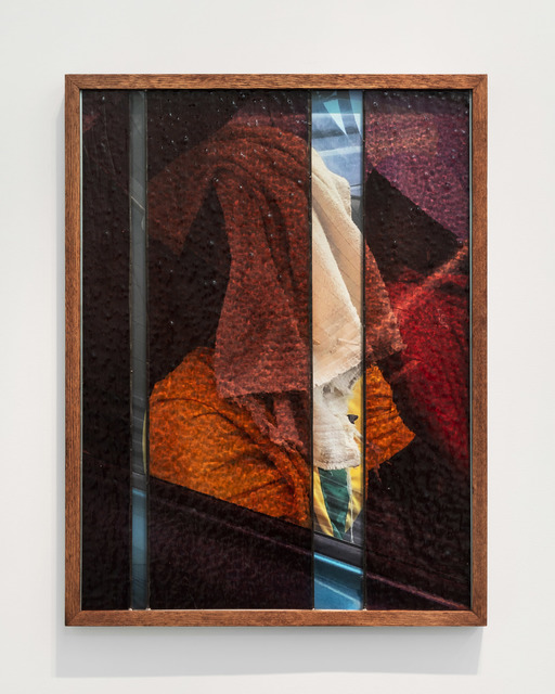 Nadia Belerique, ‘Double Slit’, 2019, Photography, Inkjet photograph mounted to dibond, stained glass, lead, artist's frame, Daniel Faria Gallery
