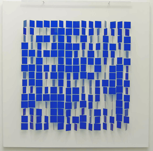 Julio Le Parc, ‘Mobile bleu sur blanc’, 1960, Sculpture, Wood and acrylic, Nara Roesler