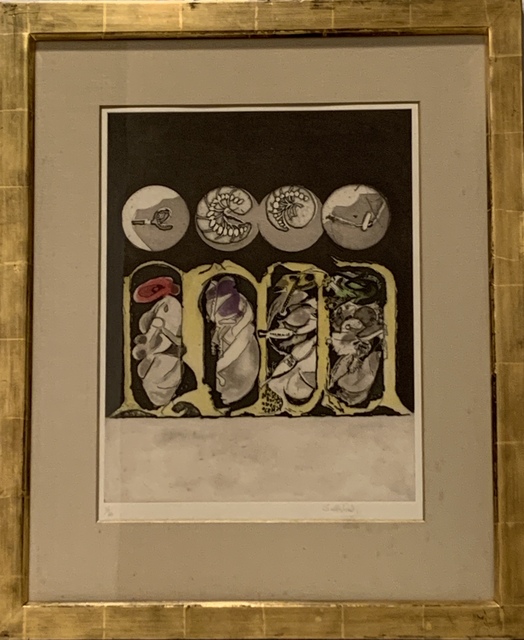 Graham Sutherland, ‘Bees’, 1977, Print, Etching and aquatint on paper, Anders Wahlstedt Fine Art