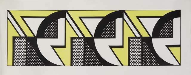 Roy Lichtenstein, ‘Repeated Design’, 1969, Print, Lithograph on Arches paper, Fine Art Mia