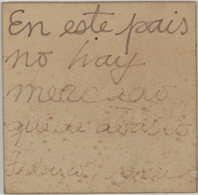 Federico Manuel Peralta Ramos, ‘En este pais no hay mercado que de abasto’, 1986-1988, Cosmocosa