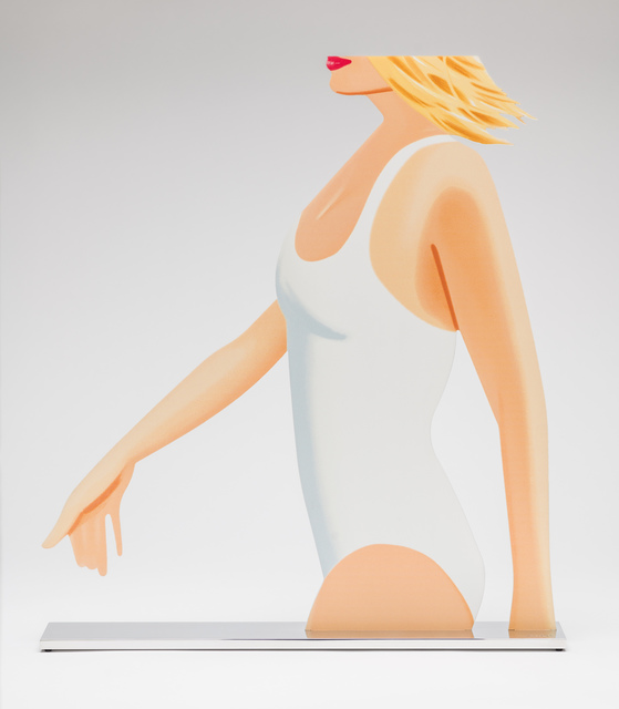 Alex Katz, ‘Coca-Cola Girl (CUTOUT)’, 2019, Hal Katzen Gallery
