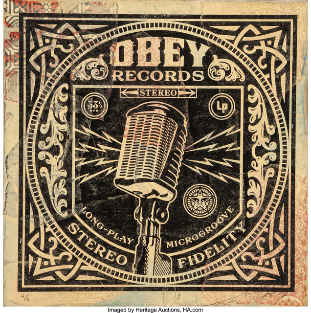 Shepard Fairey (OBEY), ‘Long-Play (HPM)’, 2011, Heritage Auctions