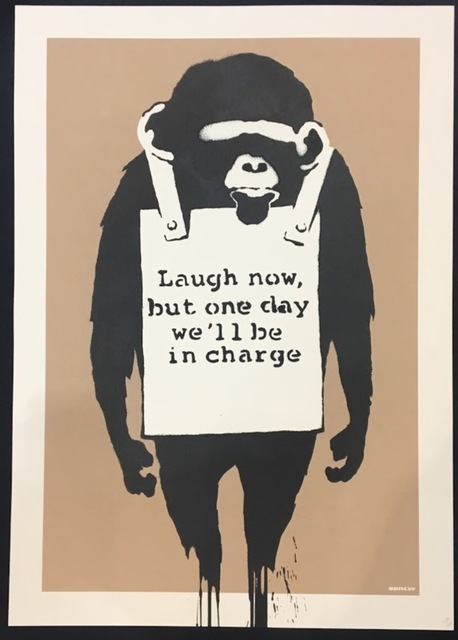 Banksy, ‘Laugh Now (Unsigned)’, 2004, Prescription Art