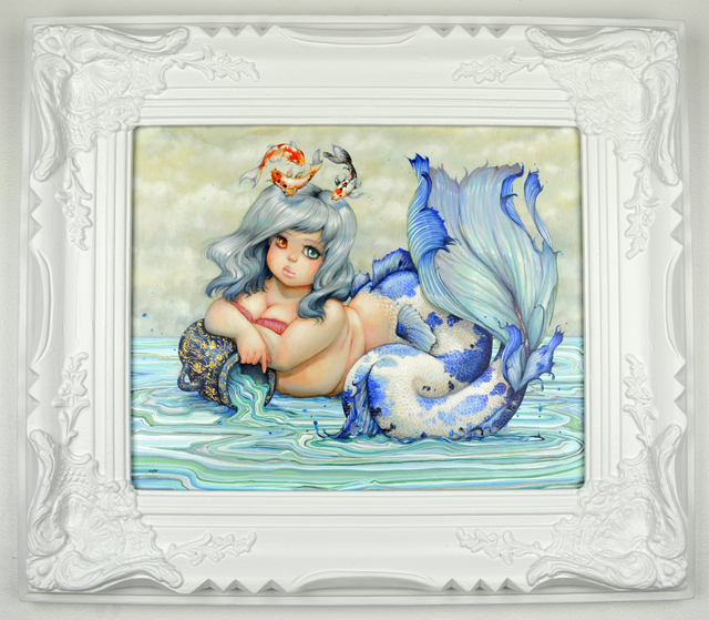 Camilla d'Errico, ‘Aquarius’, 2019, Painting, Oil on panel, Haven Gallery