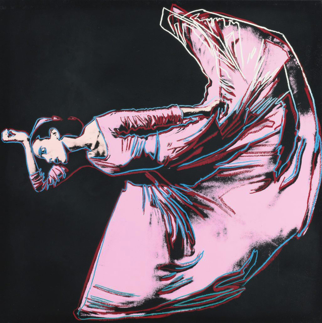 Andy Warhol, ‘Martha Graham: Letter to the World (The Kick) II.389’, 1986, Hamilton-Selway Fine Art
