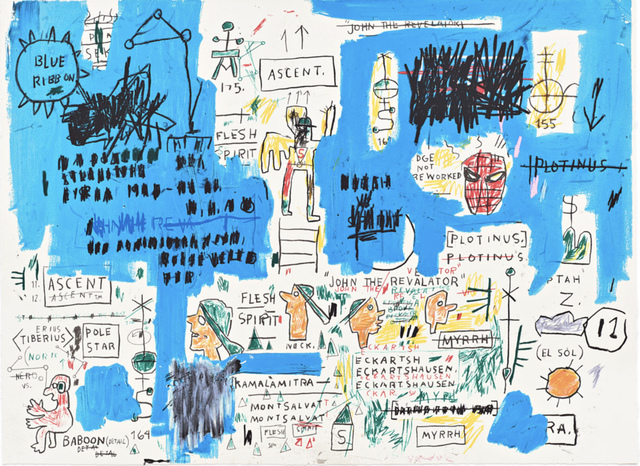 Jean-Michel Basquiat, ‘Ascent’, 1982-1983/2017, Print, Screen print on paper, Hang-Up Gallery