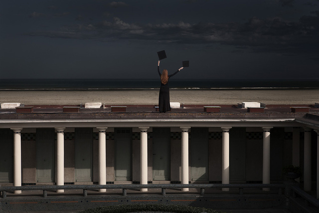 Corinne Mercadier, ‘Ici’, Photography, Print on Hahnemuhle Photo RagBaryta paper, Galerie Les filles du calvaire