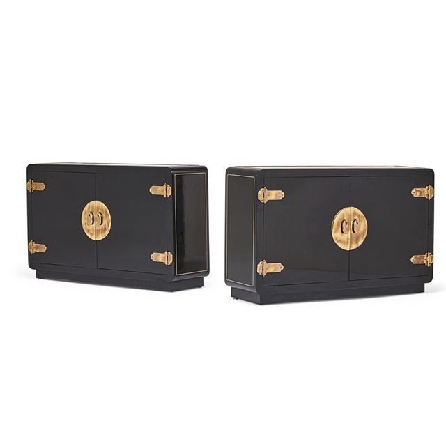 Mastercrafters, ‘Pair Of Two-Door Cabinets, USA’, 1980s, Rago/Wright