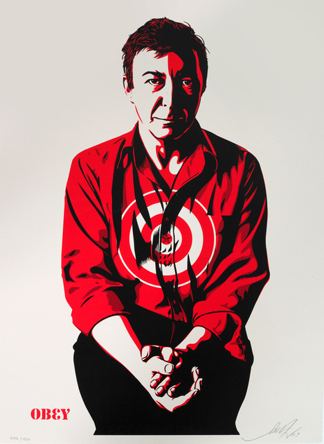Shepard Fairey (OBEY), ‘JASPER JOHNS (YELLOW)’, 2009, Robert Fontaine Gallery