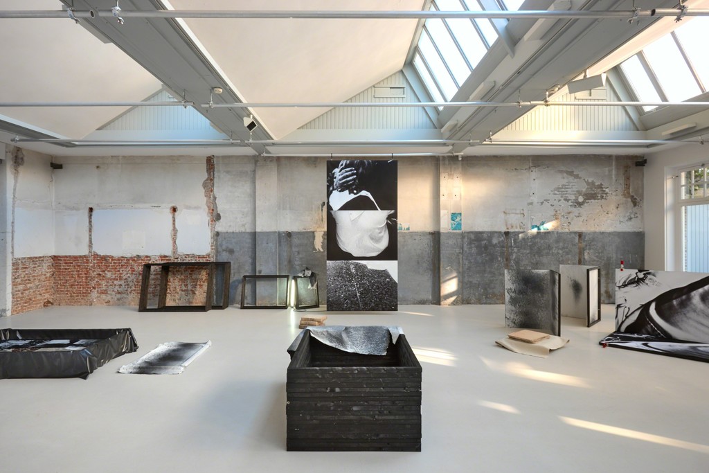 Exhibition view Imprinted Mater – Aimée Zito Lema at Looiersgracht 60, 2017. Photograph by Erik and Petra Hesmerg. Exhibition view Imprinted Mater – Aimée Zito Lema at Looiersgracht 60, 2017. Photograph by Erik and Petra Hesmerg.