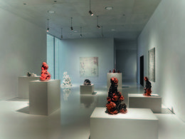Heinz Breloh, 6 Terracotta-sculptures, 1994-2000. Jürgen Paatz, Untitled, 1973. "playing by heart" at Kolumba Kunstmuseum. Photos: Lothar Schnepf, copyright KOLUMBA, Köln. Heinz Breloh, 6 Terracotta-sculptures, 1994-2000. Jürgen Paatz, Untitled, 1973. "playing by heart" at Kolumba Kunstmuseum. Photos: Lothar Schnepf, copyright KOLUMBA, Köln.